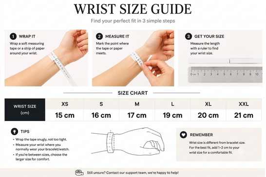 How to find your perfect bracelet size
