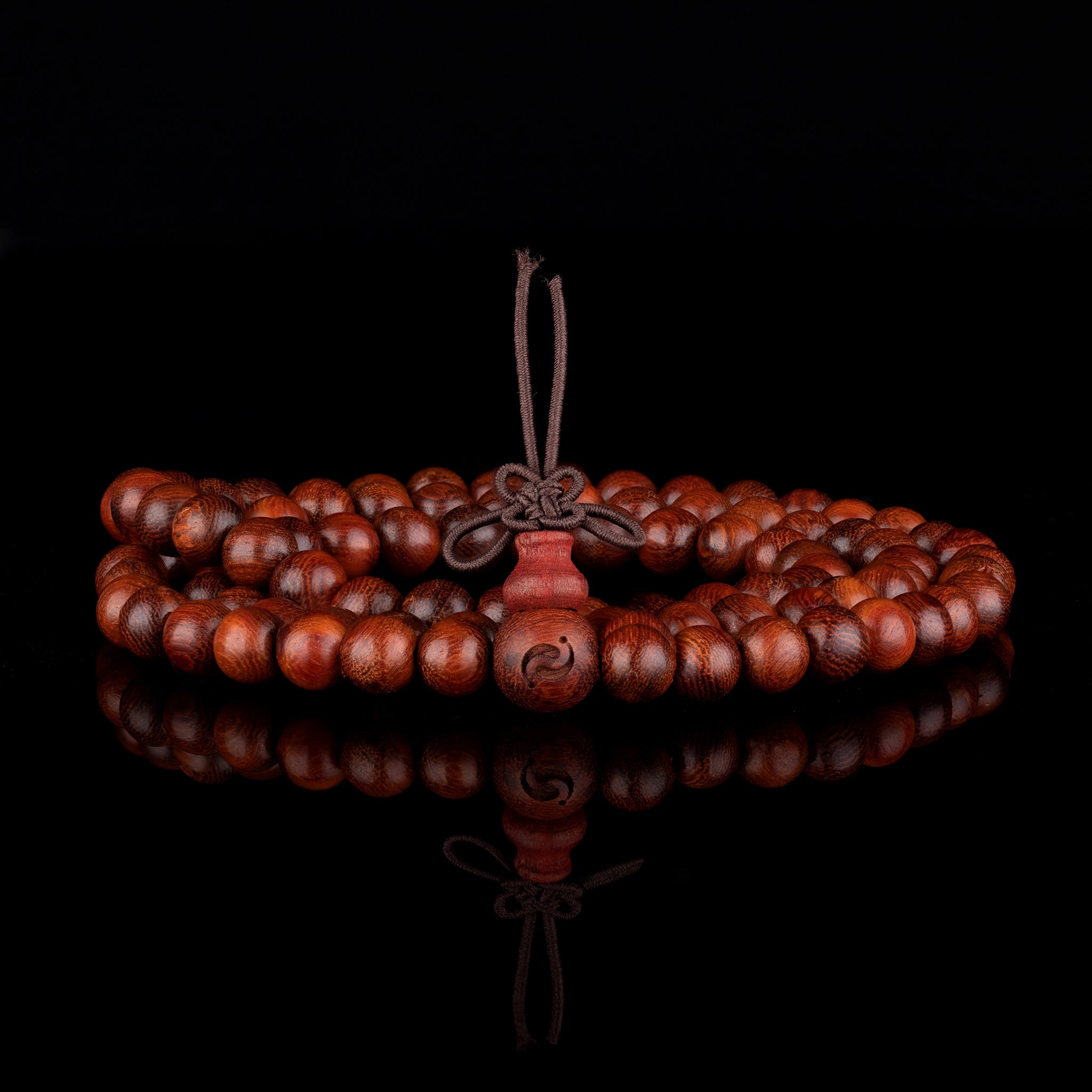 Auspicious Rosewood Blessing Prayer Beads(6mm)