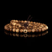 Zen Charm Vietnamese Agarwood Prayer Beads (Small Spotted 8mm)