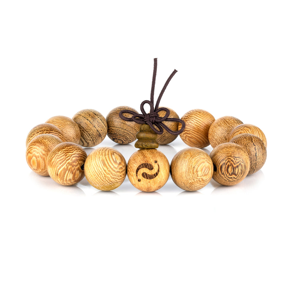 Wings of Nature Chicken Wing Wood Blessing Bracelet(15mm)