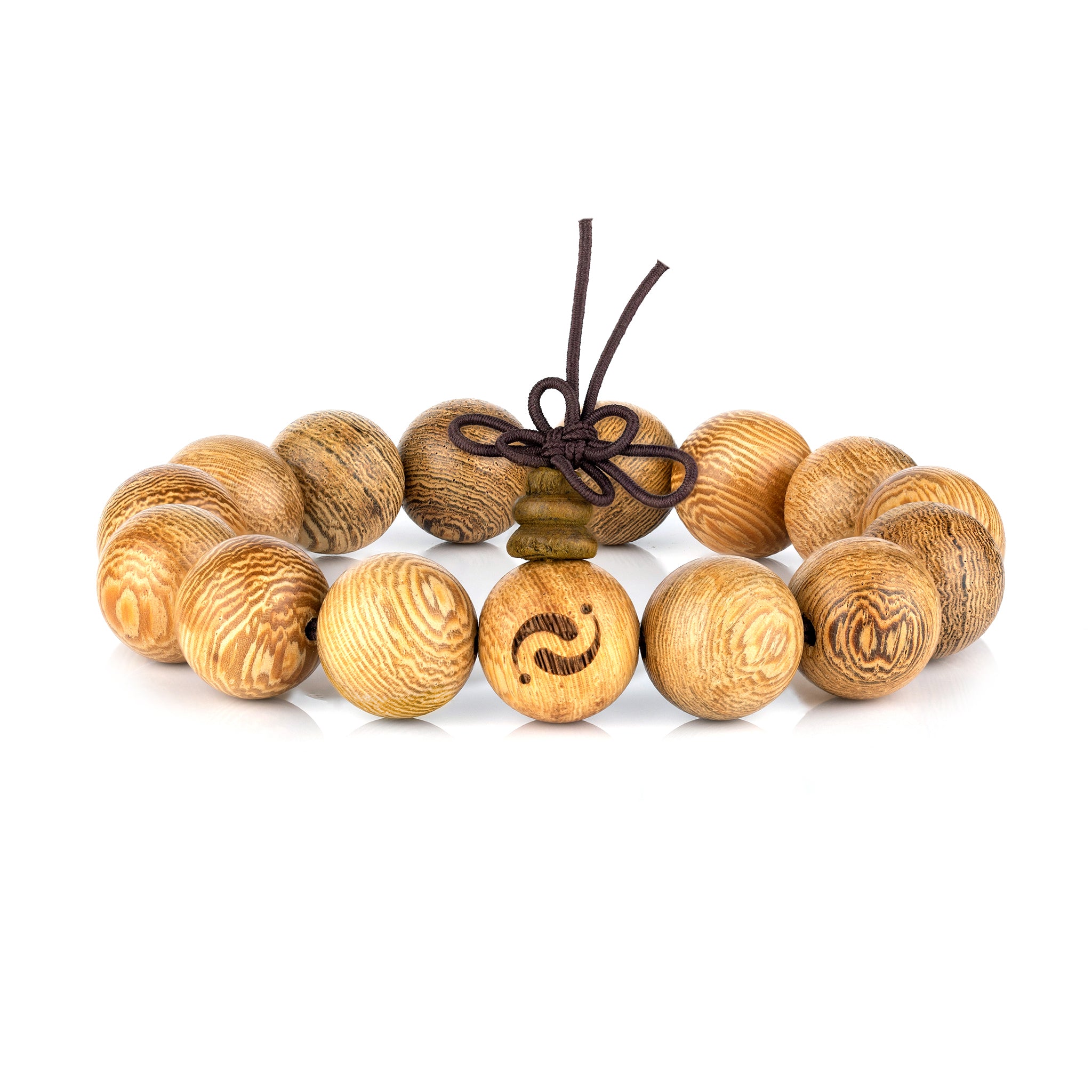 Wings of Nature Chicken Wing Wood Blessing Bracelet(15mm)