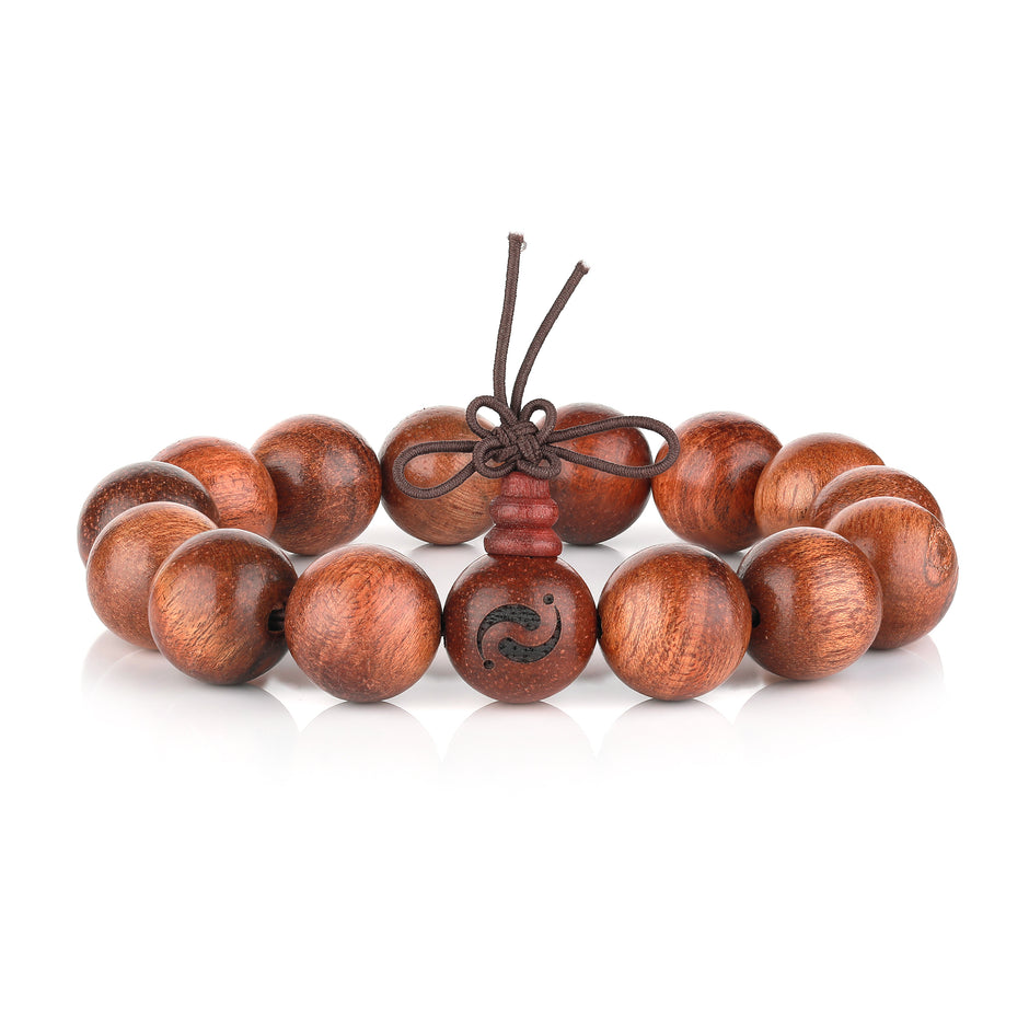 Premium Burmese Rosewood Blessing Bracelet(15mm)