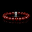Crimson Deep Red Agate Blessing Bracelet(10mm)