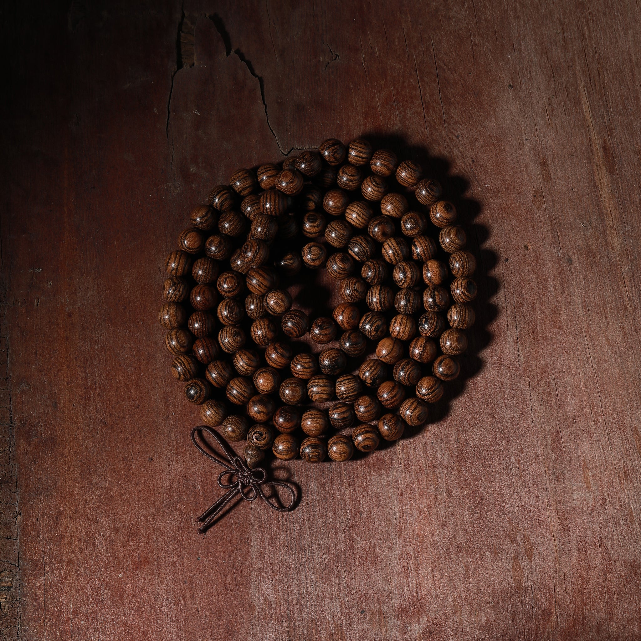 Tiger Power Sandalwood Blessing Prayer Beads(8mm)