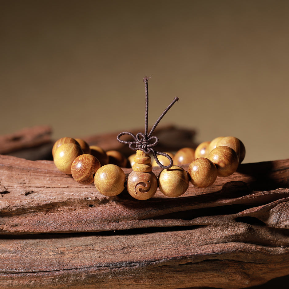 Golden Fortune Blessing Bracelet(12mm)