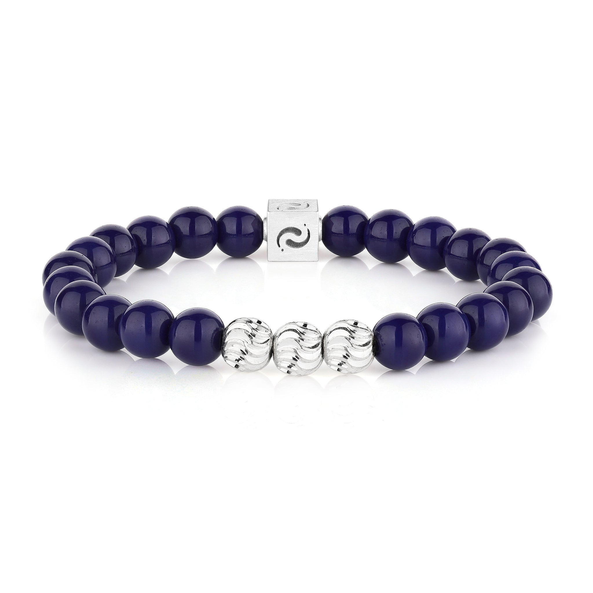 Azure Lapis Lazuli Blessing Bracelet(8mm)