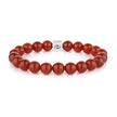 Crimson Deep Red Agate Blessing Bracelet(10mm)