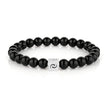 Black Jade & Black Agate Blessing Bracelet(8mm)
