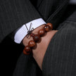 Premium Burmese Rosewood Blessing Bracelet(15mm)