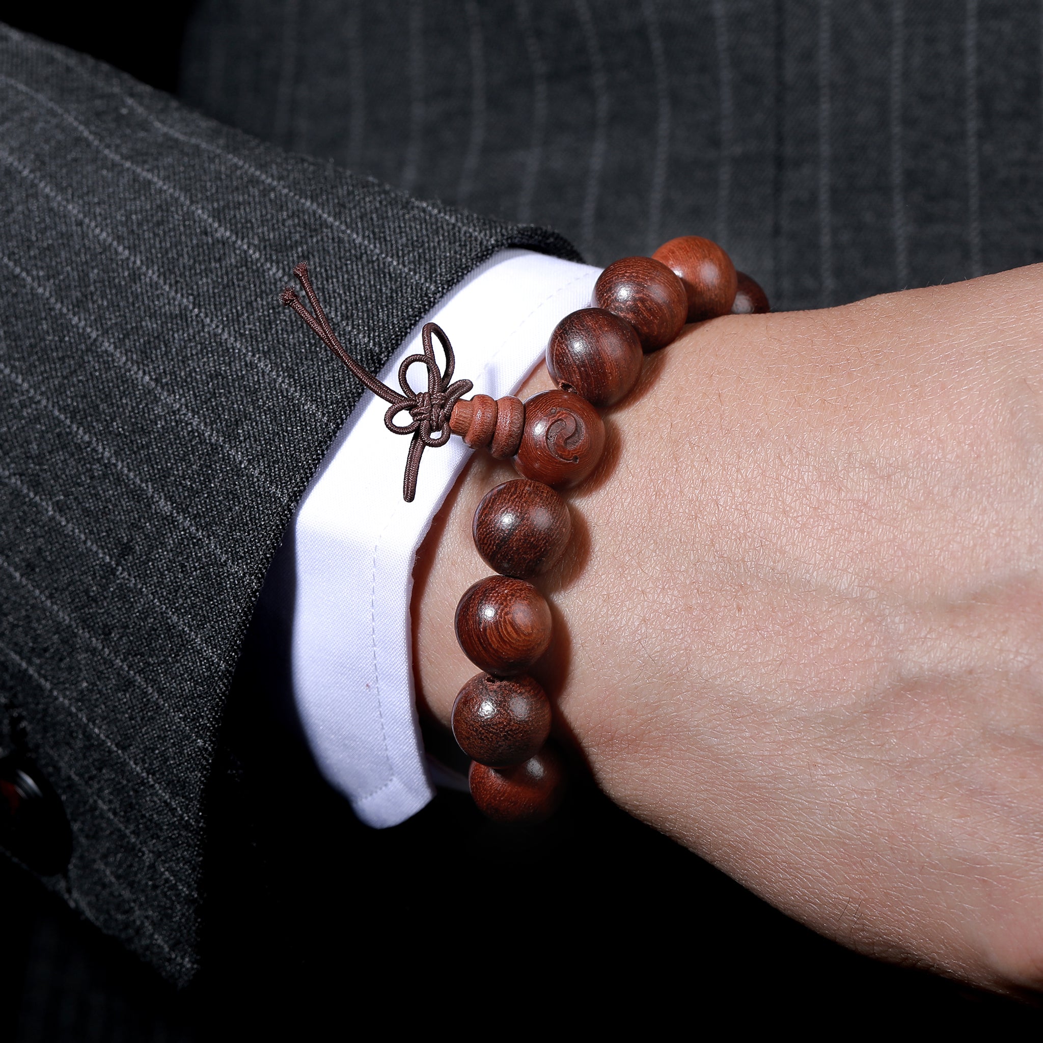 Auspicious Rosewood Blessing Bracelet(12mm)