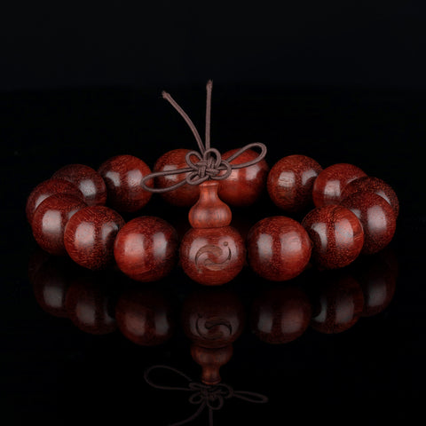 Heavenly Blood Wood Blessing Bracelet(15mm)